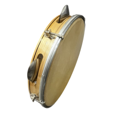 פנדרו עור עץ קל משקל עבודת יד מברזיל - פנדרו סירי