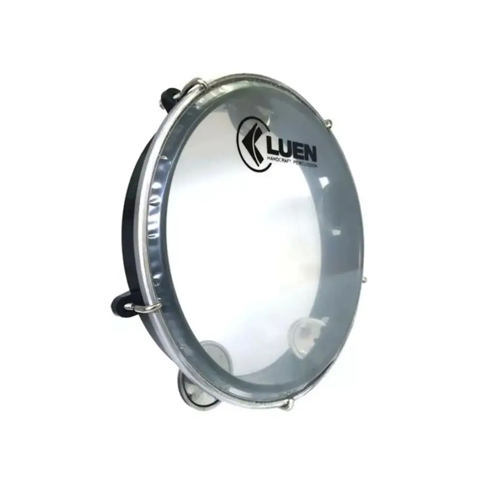 פנדרו ברזילאי 8" שקוף לילדים -צבעים שונים - LUEN 6 פנדרו-ילדים-ברזילאי-שקוף-שחור