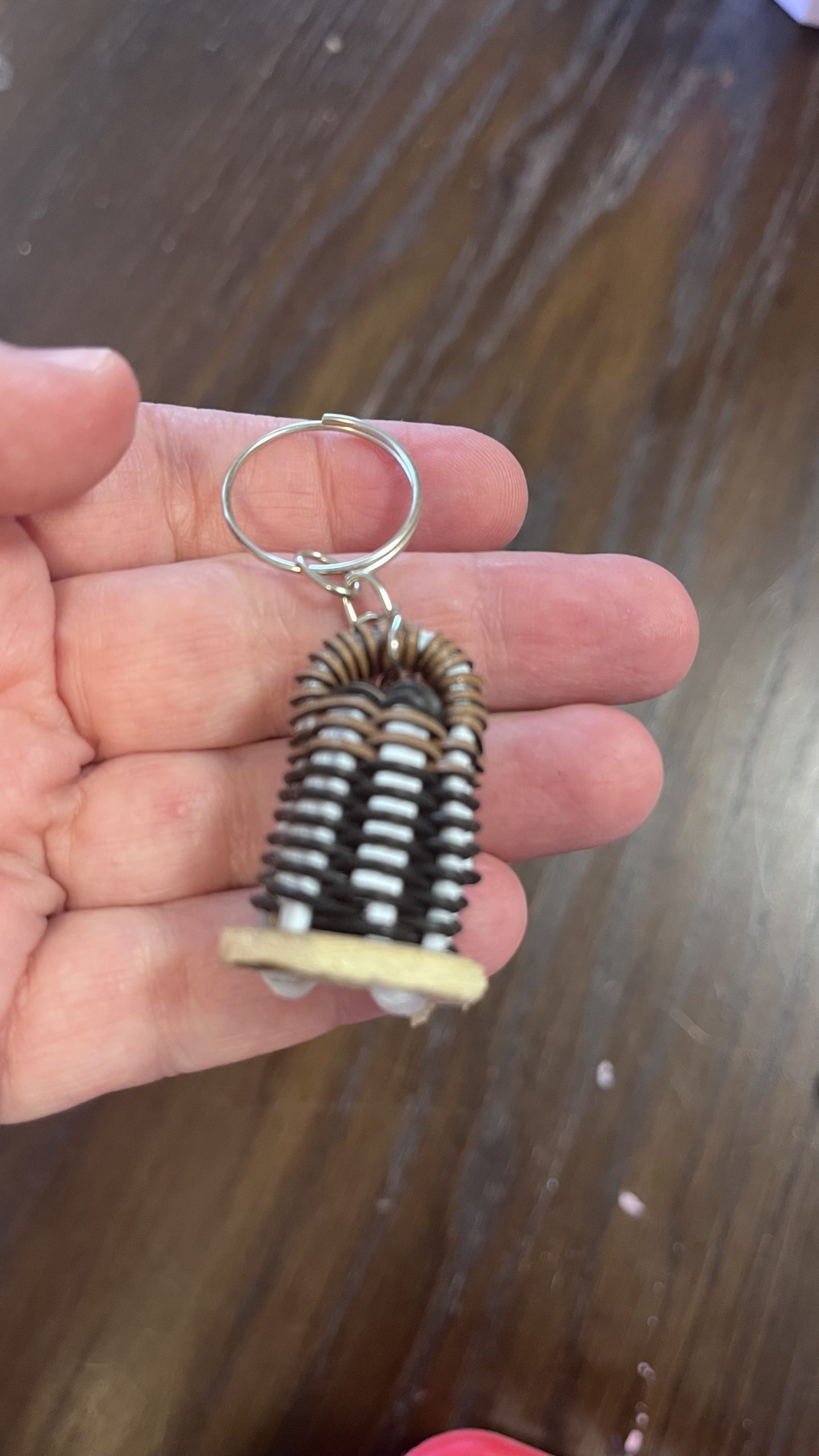 מחזיק מפתחות מיני קאשישי - עבודת יד מברזיל - צבעים שונים 7 מחזיק מפתחות מיני קאשישי - עבודת יד מברזיל - צבעים שונים – תמונה 7