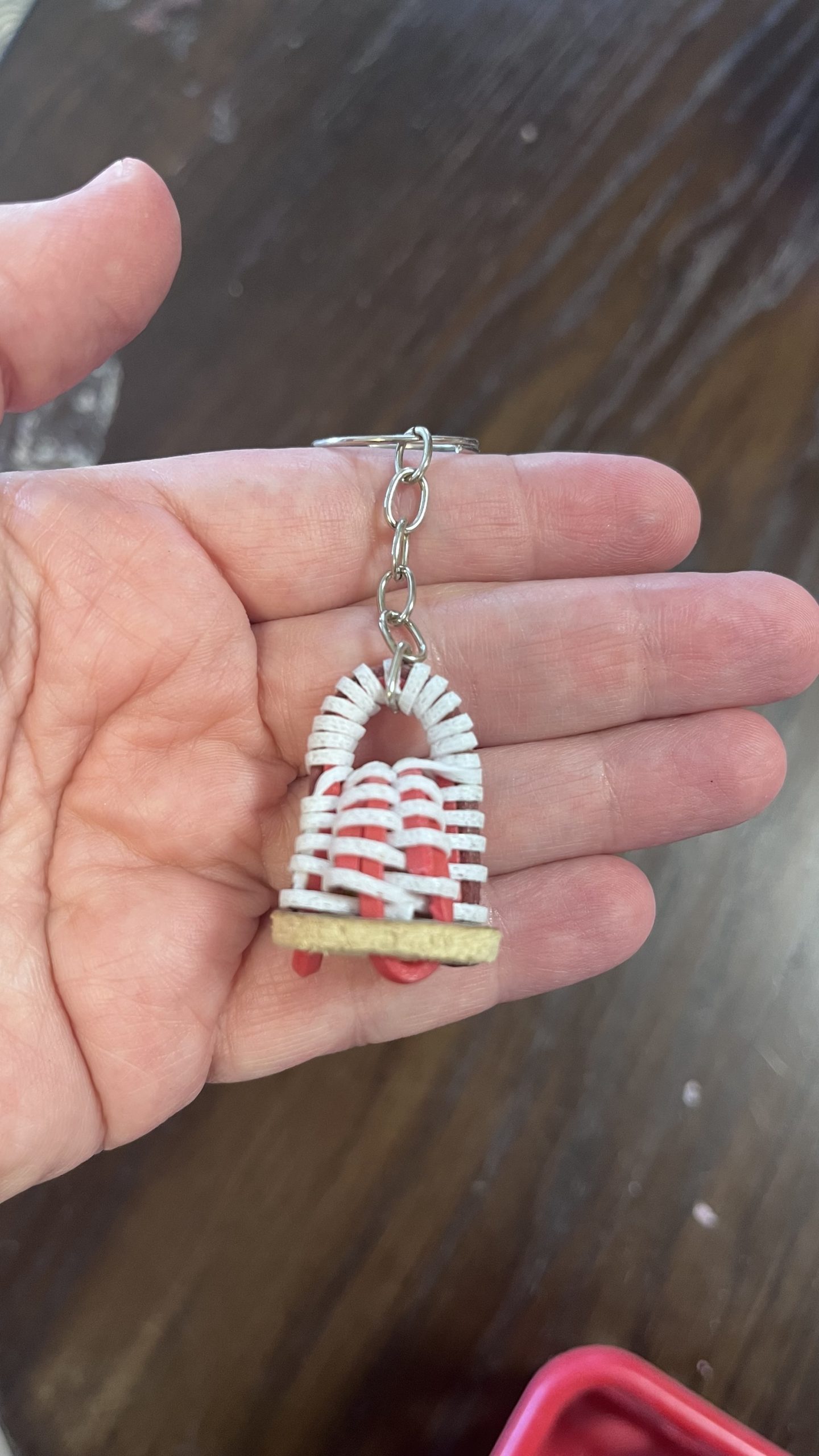 מחזיק מפתחות מיני קאשישי - עבודת יד מברזיל - צבעים שונים 6 מחזיק מפתחות מיני קאשישי - עבודת יד מברזיל - צבעים שונים – תמונה 6