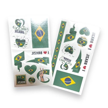 קעקוע זמני דגל ברזיל