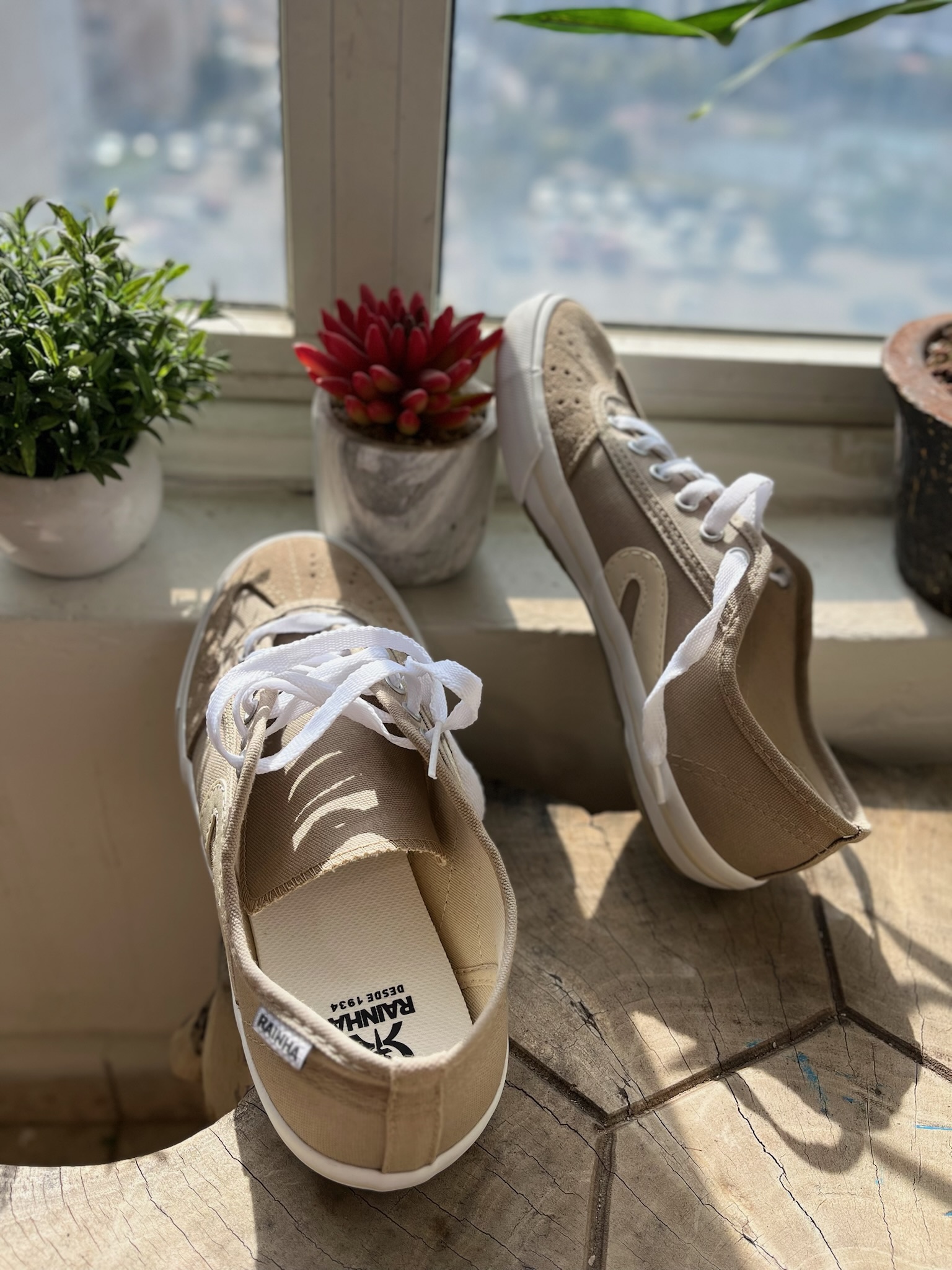 נעלי קפוארה ברזילאיות RAINHA VL2500 – חום בהיר | מהדורת 2025 2 נעלי קפוארה ברזילאיות RAINHA VL2500 – חום בהיר | מהדורת 2025 – תמונה 2