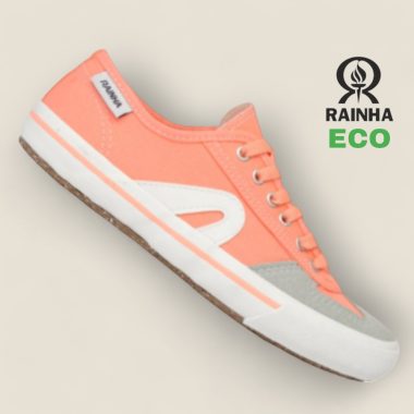 נעלי קפוארה ותנועה ברזילאיות אקולוגיות - צבע ורוד אפרסק - Rainha VL 2500 Eco