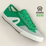 נעלי קפוארה ותנועה ברזילאיות אקולוגיות - צבע ירוק - Rainha VL 2500 Eco