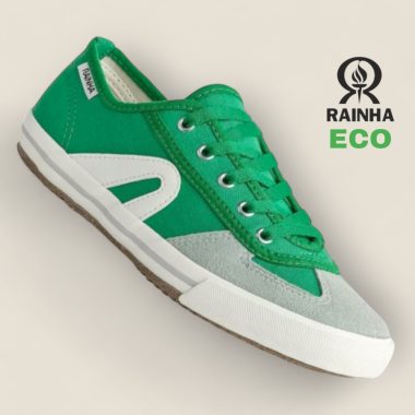 נעלי קפוארה ותנועה ברזילאיות אקולוגיות - צבע ירוק - Rainha VL 2500 Eco