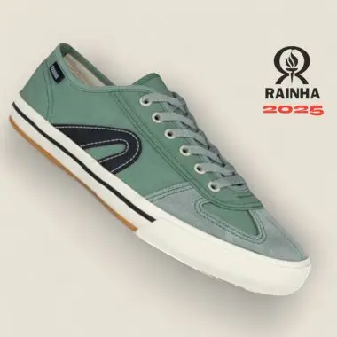 נעלי קפוארה תנועה ופרקור סניקרס ברזילאיות Rainha Vl 2500 דגם 2025 ירוק מעושן