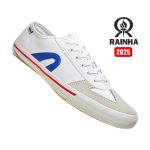 נעלי קפוארה תנועה ופרקור סניקרס ברזילאיות Rainha Vl 2500 דגם 2025 לבן-כחול-אדום